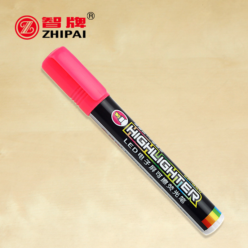 智牌电子荧光笔易擦可擦电子屏专用笔zp-860