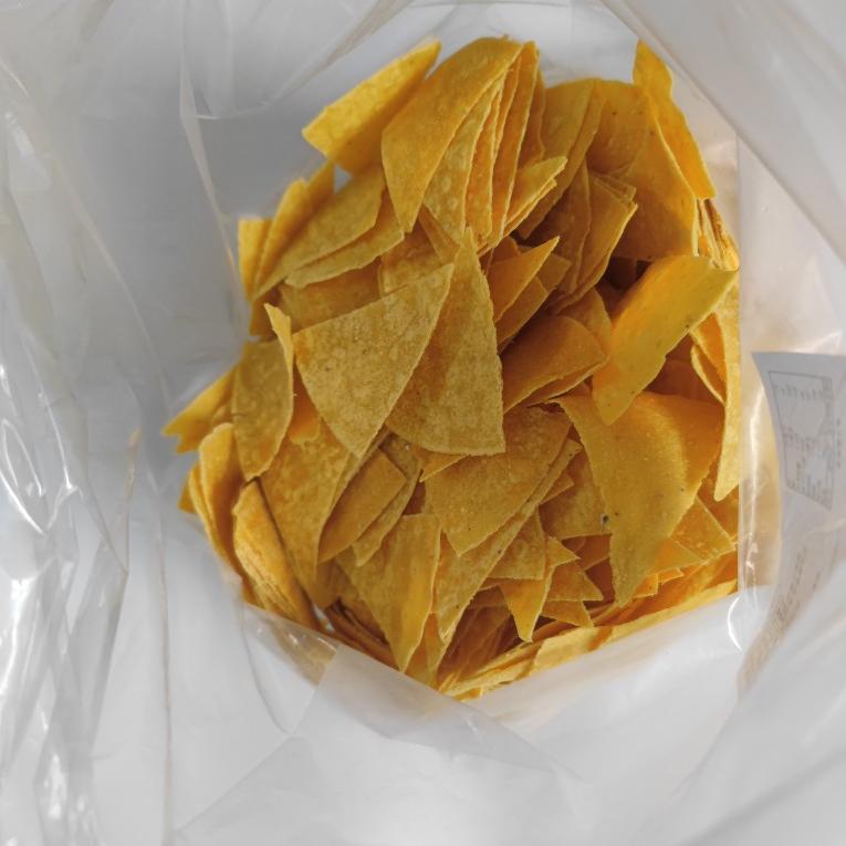 黄色三角形玉米片6寸U型玉米饼墨西哥taco嫩牛五方麦西恩同款食品