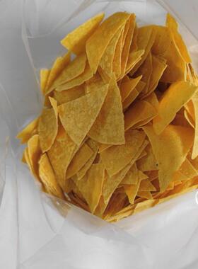 黄色三角形玉米片6寸U型玉米饼墨西哥taco嫩牛五方麦西恩同款食品