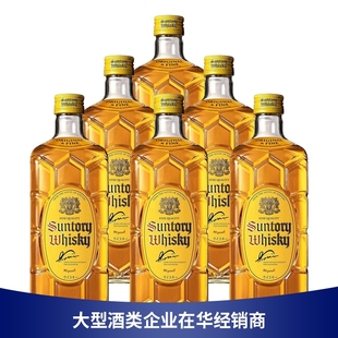 正品行货带码 三得利角瓶角牌嗨棒威士忌日威洋酒无盒700ml 6瓶