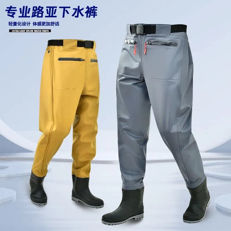 下水裤男款半身齐腰款防水防滑