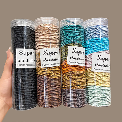 简约气质扎头发橡皮筋头饰