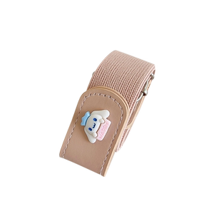 学生懒人收腰神器女生腰带无痕不勒腰儿童青少年卡通弹力带可调节