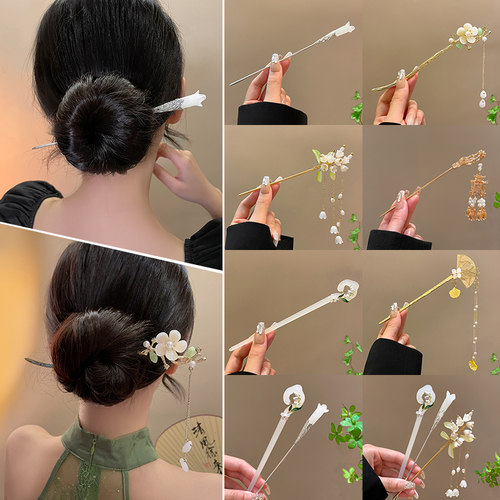 古风汉服发簪女高级感新中式