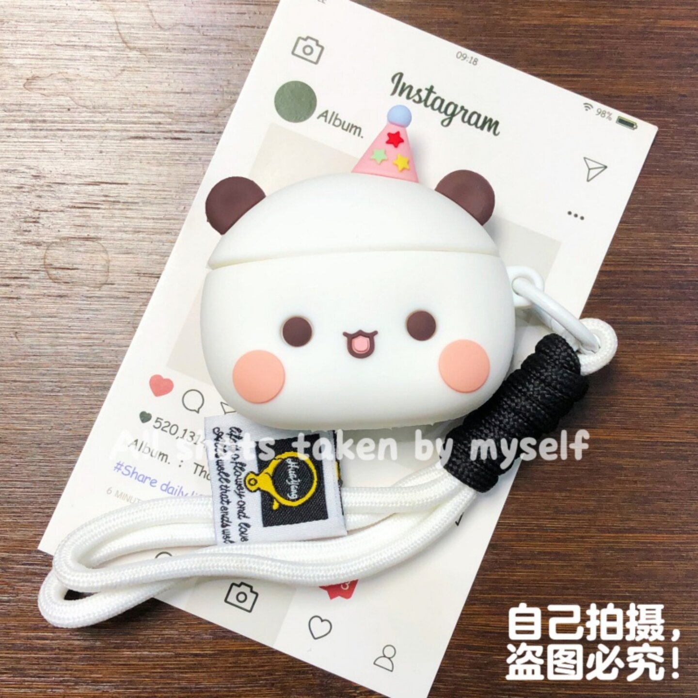 可爱卡通礼帽一二airpodspro3代蓝牙耳机壳适用苹果4代耳机保护套pro2代防摔airpodspro卡通耳机包软壳带挂绳