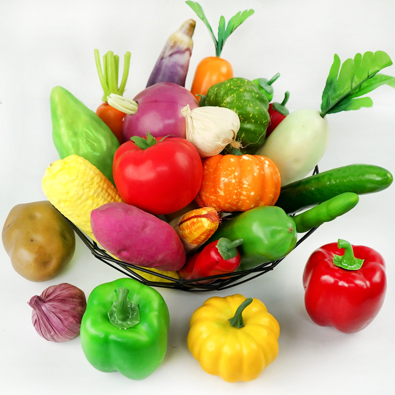 仿真蔬菜模型套装 厨房摆件假蔬菜水果装饰辣椒玉米大蒜拍摄道具|ruв категории доставка цветов/цветок моделирования/растения садоводства, искусственные цветы/растения/фрукты и овощи готовой продукции (новая), моделирование фруктов и овощей - от Buy2taobao.com для оказания профессиональной услуги покупки агента Taobao