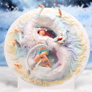 [定金] WeArtDoing 梦栖龙镜-晨曦密语 / 绮幻泡影 装饰摆件