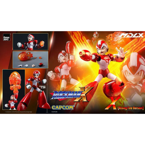 [定金]Threezero 洛克人X MDLX X 上升火焰版 3Z05760A0