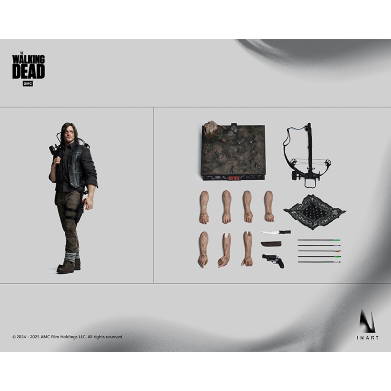 [定金]INART 行尸走肉 第八季-达里尔·迪克森 1/6收藏级可动人偶
