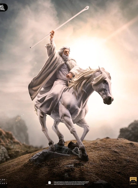 【已到货】Iron Studios CCXP 1/10 魔戒-甘道夫 白色版 雕像