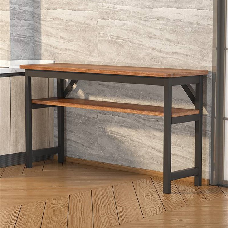 厨房专用桌桌子置物架落地长条切菜台极窄边柜切菜桌小架子工作台