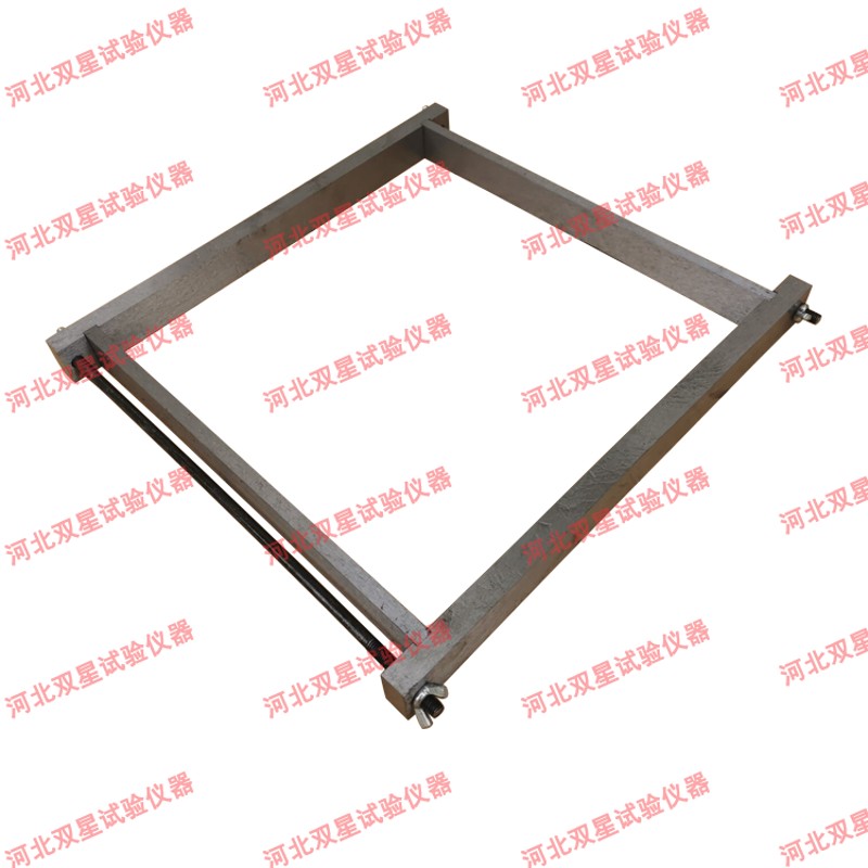 保温砂浆试模/300*300*30试块模具/保温砂浆全钢带底试模 无底模