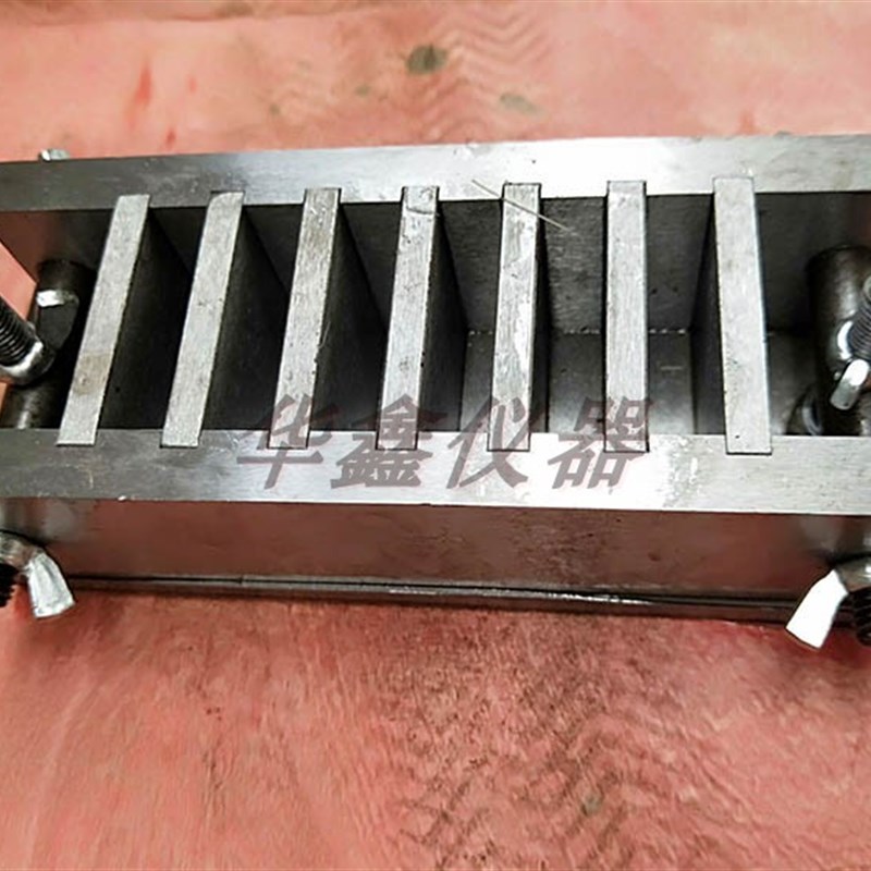 404020三联六联保温砂浆试模金属保温砂浆试模全钢可拆金属模