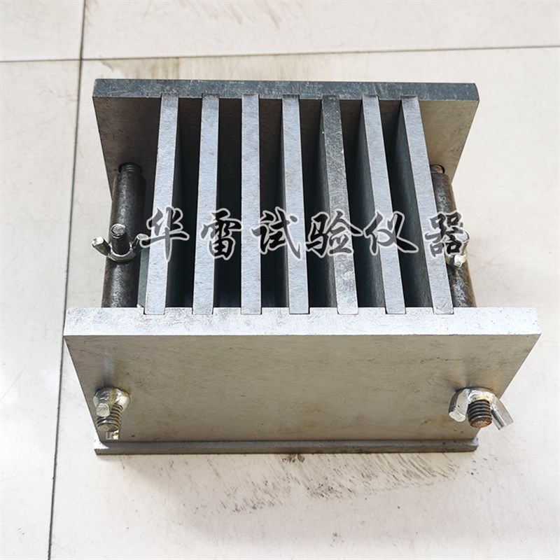 110*100*10三六联可拆卸模具水泥试块盒钢制砂浆试模带底定做异形