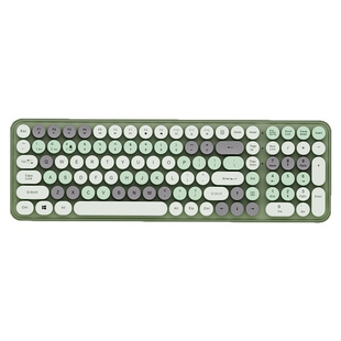 Wireless keyboard, mechanical feel, silent computer, Bluetoo
