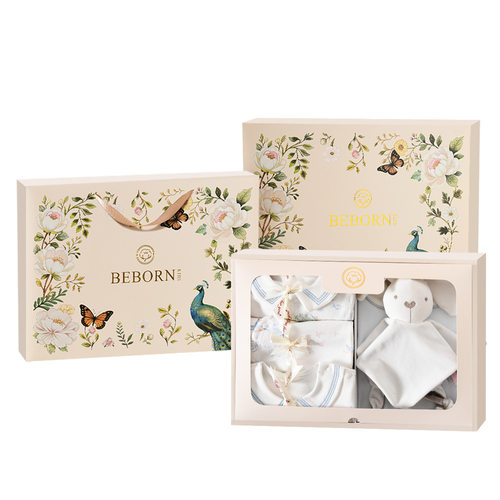 Newborn gift box, clothes, baby products, baby's hundred day