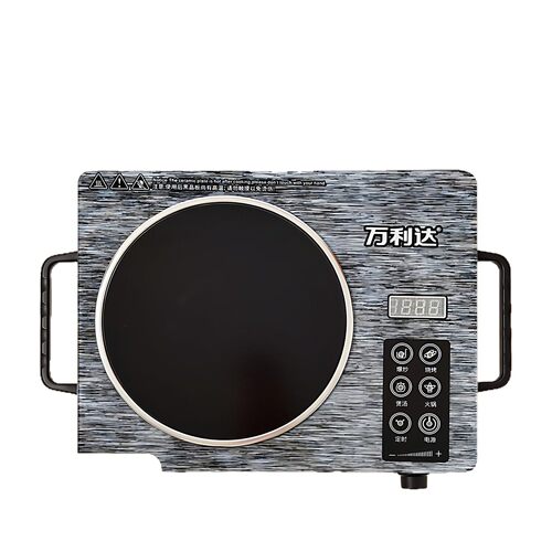 Electric ceramic stove, heated by intense fire, sand pot, in
