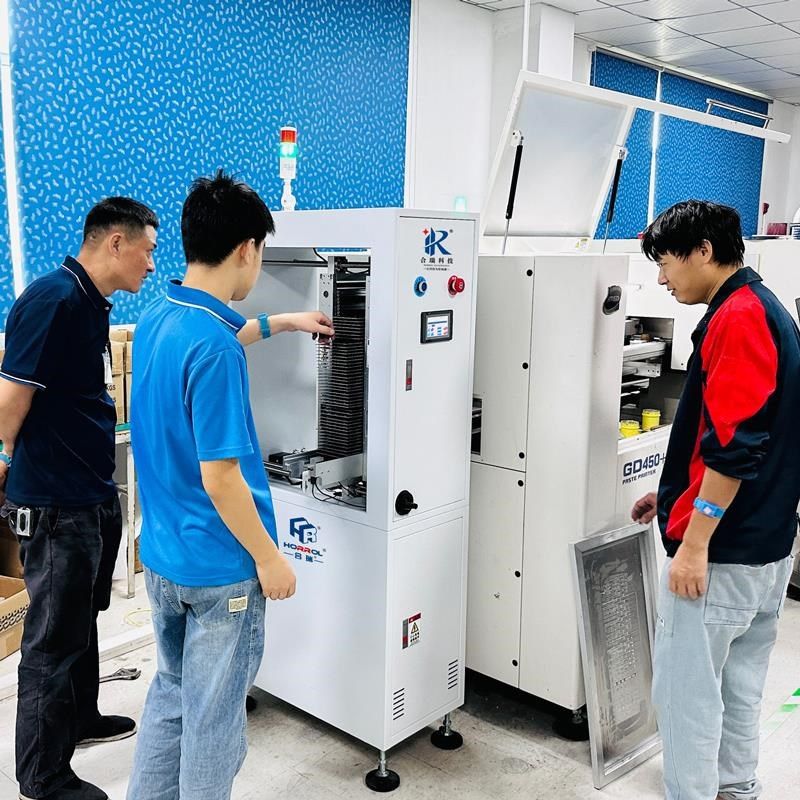 中国合瑞科技多功能微型上板机PCB迷你送料smt印刷贴片电路推板机