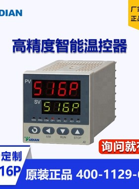 AI-516宇电yudian智能数显导轨高精度PID温控仪器485通信modbus