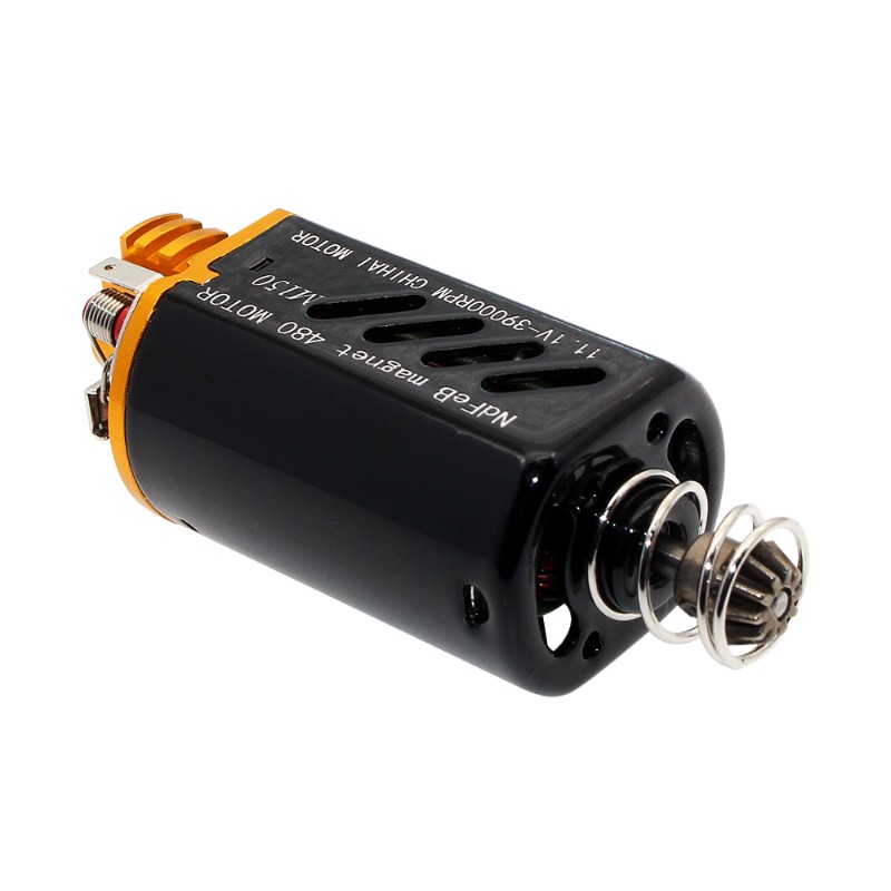 包邮3号波车价钕铁硼磁钢短轴480高速高扭马达带D孔金属齿轮