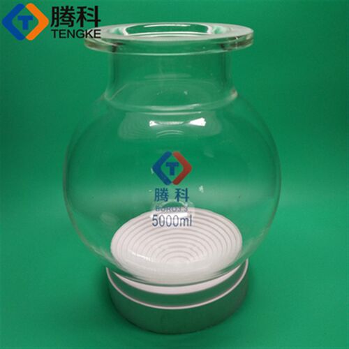 玻璃开口反应釜1000ml球形三四口烧瓶2L3L5L分体反应器500ml实验
