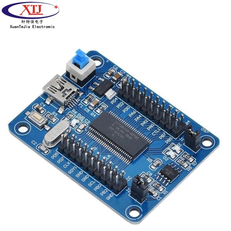EZ-USB FX2LP CY7C68013A USB 核心板 开发板Y 逻辑分析仪