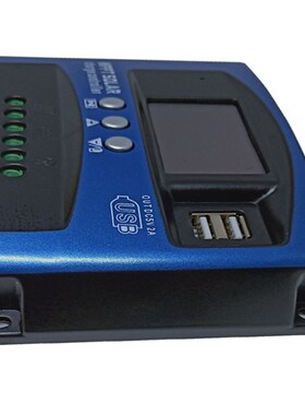 MPPT太阳能控制器100A全自动充放电铅酸锂电通用12v24V48光伏发电
