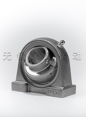 不锈钢外球面轴承窄脚轴承座SUCPA202 203 204 SPA205 206 207208