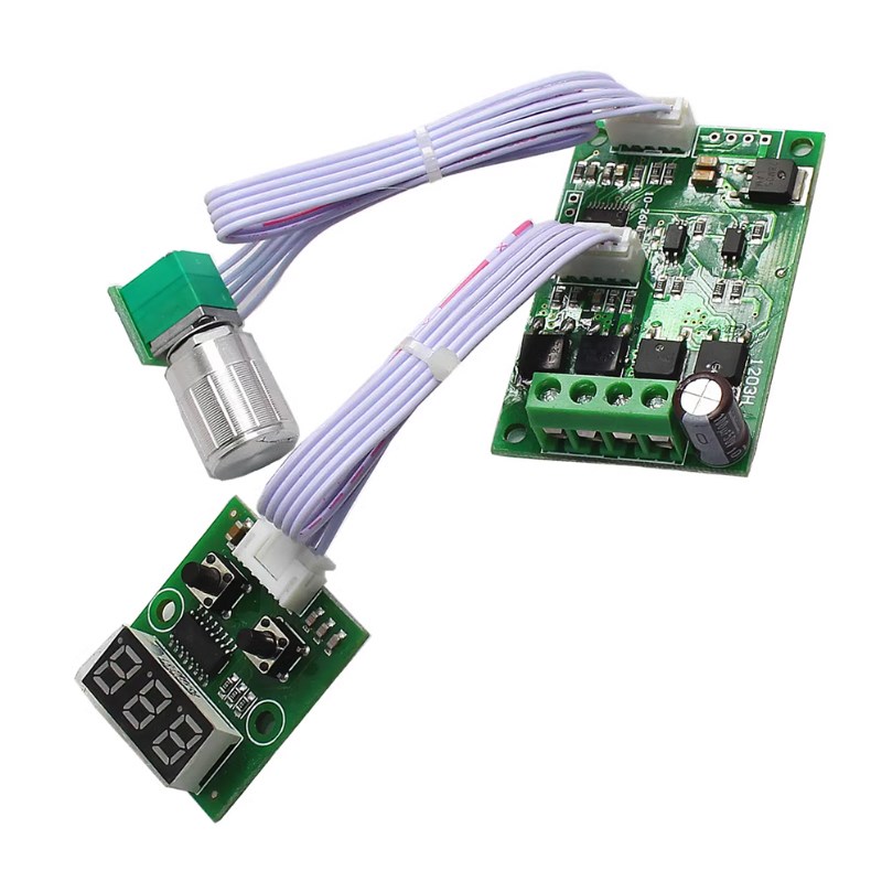 自动正反转定时驱动控制板 直流电机调速正反转调时器 6V12V30V3A