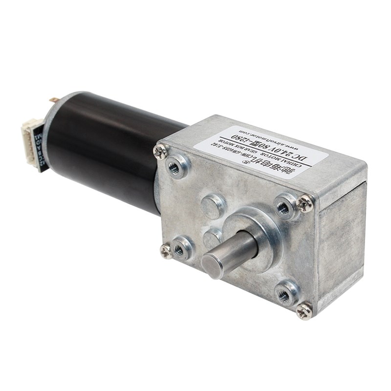 工厂直销 GW4058 3162ZY涡轮涡杆直流减速电机带磁性霍尔编码器