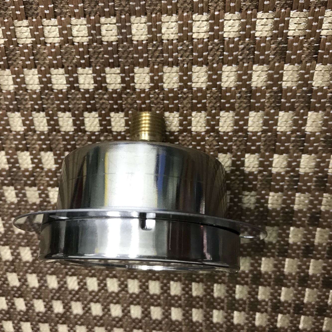 轴向带边膜盒压力表YE-60ZT 0-10kpa 1000mmh2o直径62mm牙m14X1.5