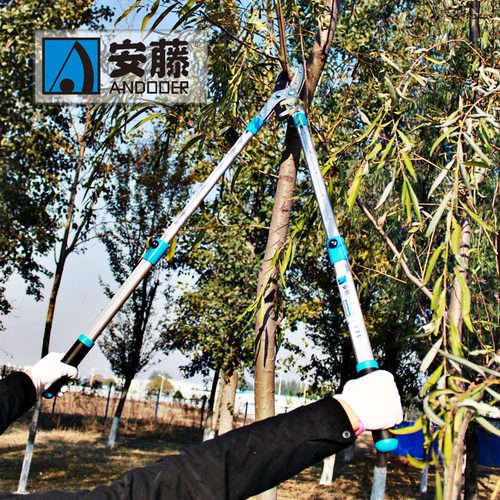 安藤 AT-1204TW伸缩粗枝剪大力剪剪枝高枝剪剪刀园林果树修枝剪