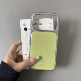 ins抹茶绿线条小狗滴胶壳适用iPhone17手机壳16promax苹果15 13卡通可爱