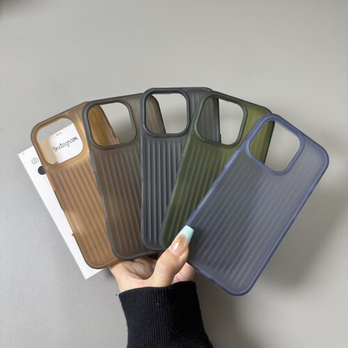 高级感纯色简约肤感壳适用iPhone17手机壳16promax苹果15/14/13小众透色防摔12