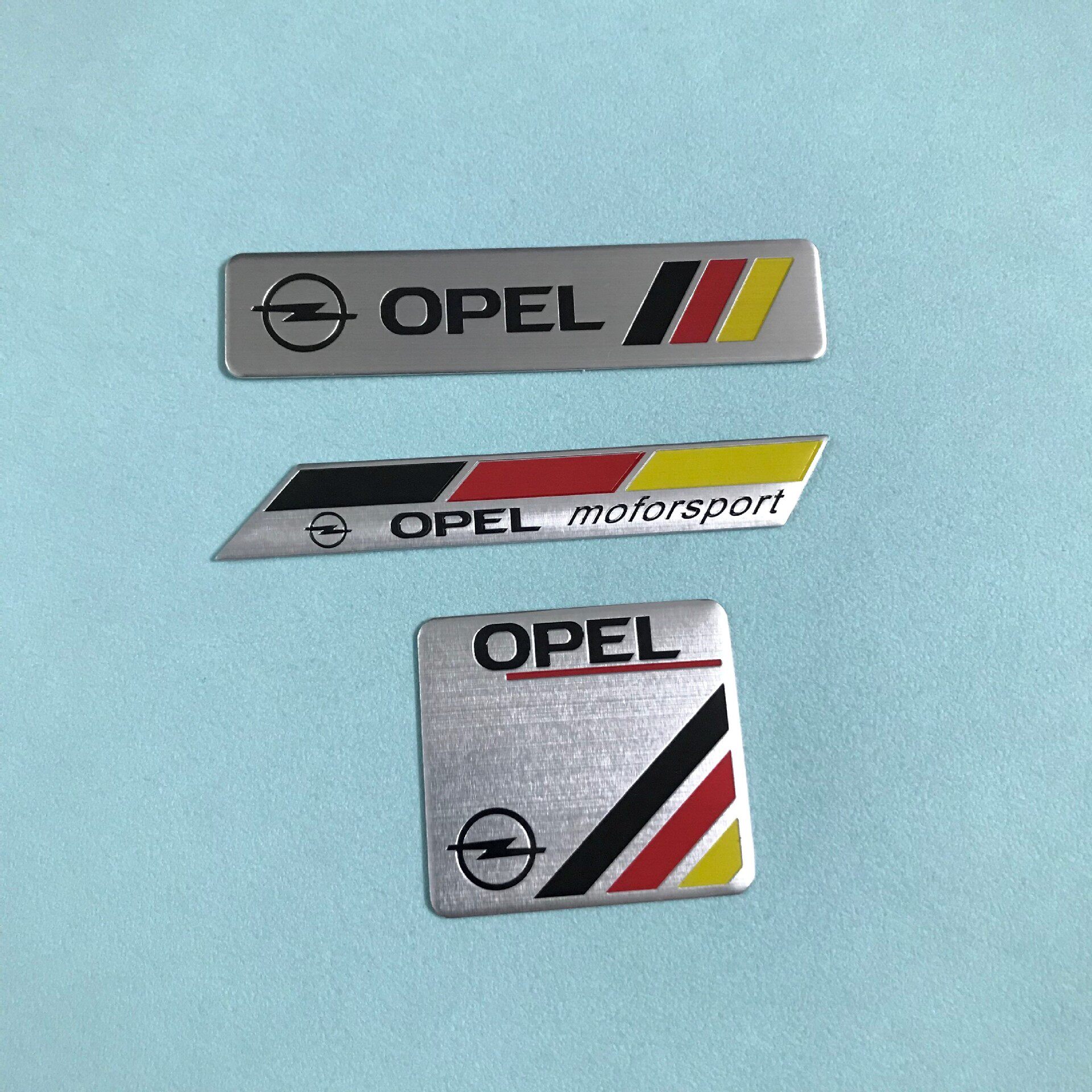 适用于欧宝OPEL金属车贴 可赛CORSA车标汽车改装标牌车尾标铝标贴