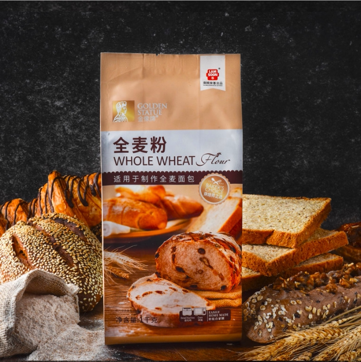 全麦面包小麦粉,黑麦全麦面包,全麦面包包装_大山谷图库