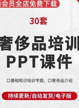 浅谈女装十大香水名酒培训课件