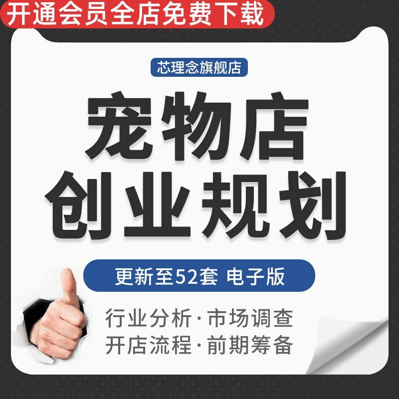 宠物店创业开店投资市场分析调研前期筹备计划选址技巧装修效果图宠物店前期筹备行业分析报告经营装修效果图