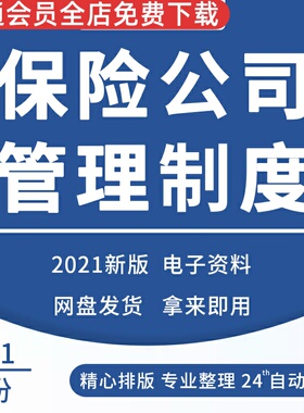 商业保险公司经营团队员工出勤销售人员招聘档案预算风险管理制度保险代理公司管理规定保险公司客户投诉管理