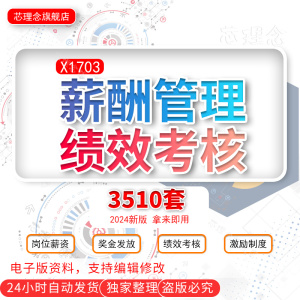 岗位工资实施奖励发放人员薪酬