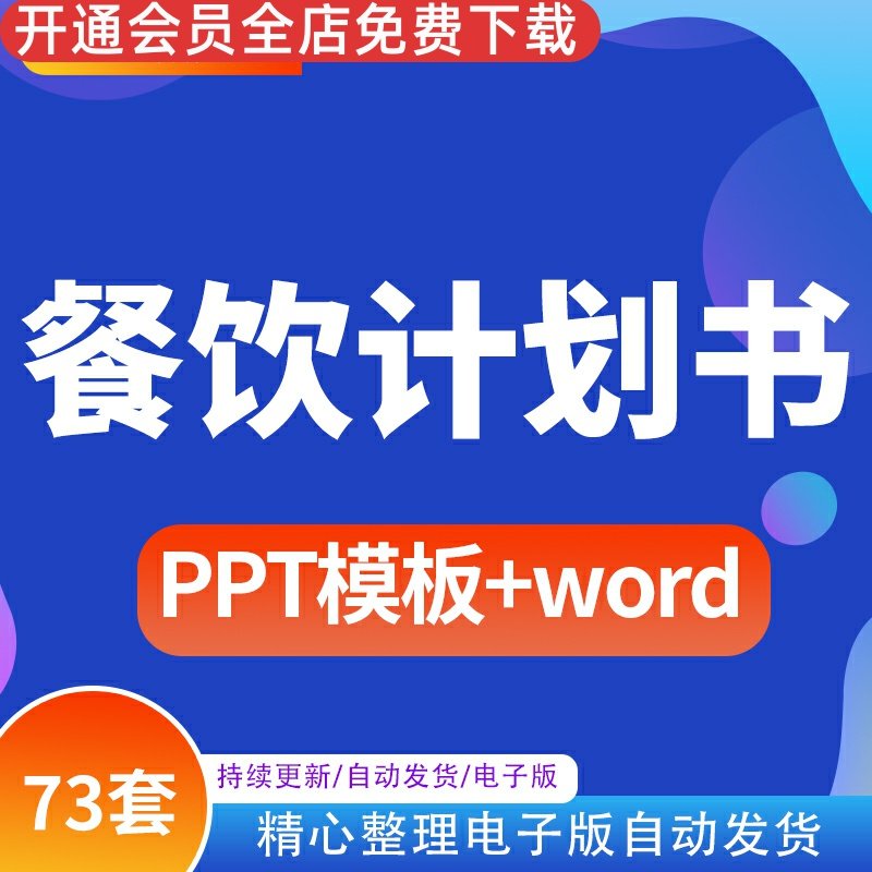 餐饮融资计划书盈利方案股权分析