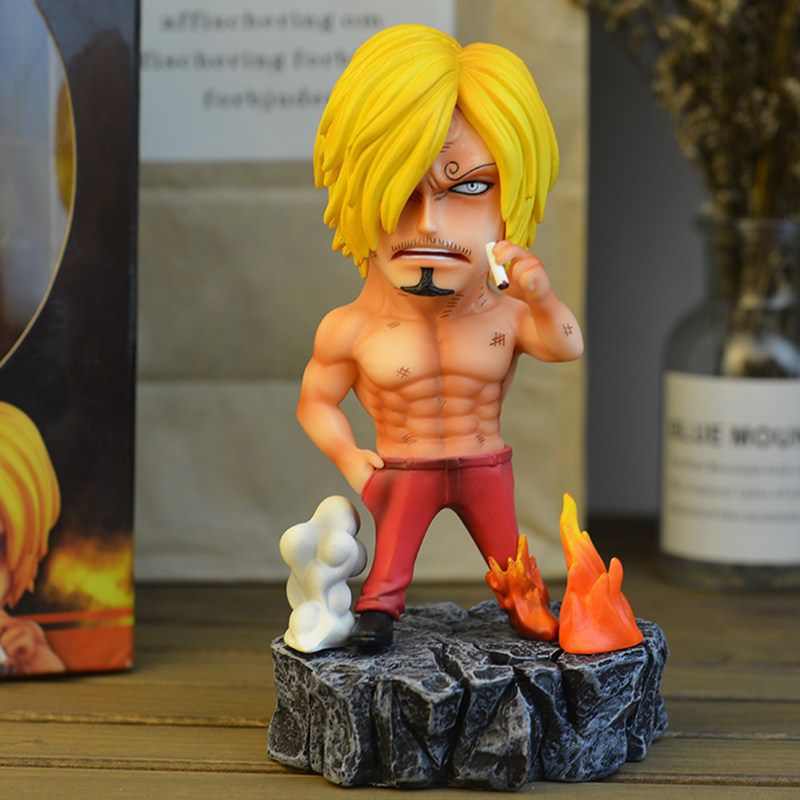 海贼王sdgk霸气文斯莫克山治黑社会动漫手办机箱摆件动漫周边模型