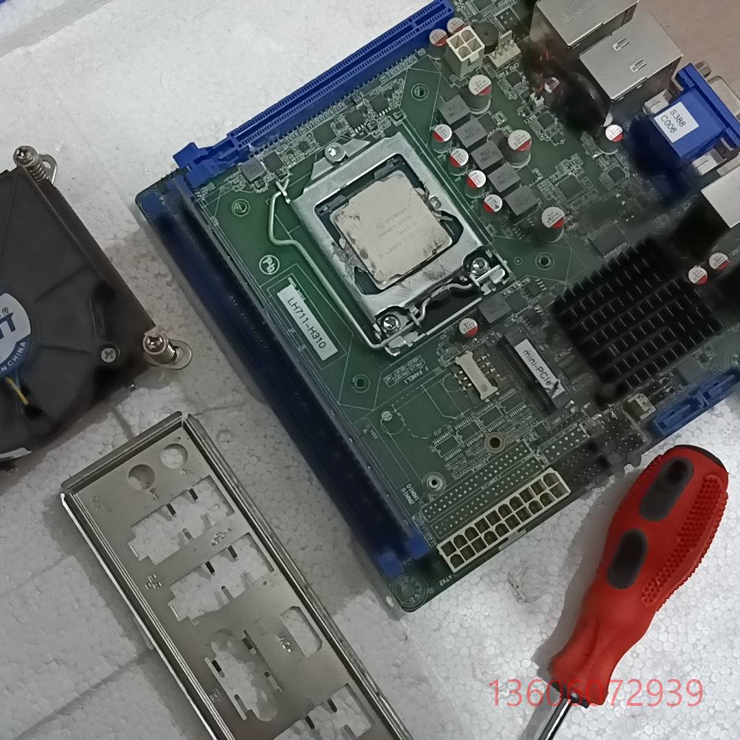 维修PCB- S388主板 17*17工控板,双网口主板LH议价