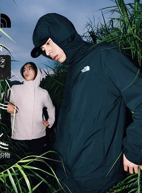 TheNorthFace北面软壳衣男春夏新款户外防风防泼水带绒保暖外套