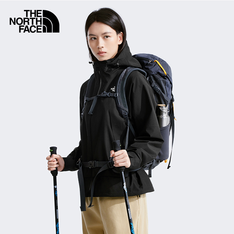 TheNorthFace北面硬壳加绒冲锋衣女25秋冬户外徒步防风防水外套