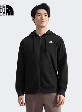 TheNorthFace北面开衫连帽卫衣中性款25春夏户外运动保暖外套8D7Q