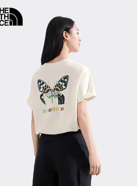 TheNorthFace北面纯棉短袖情侣款25夏季新款户外休闲运动T恤8DC0