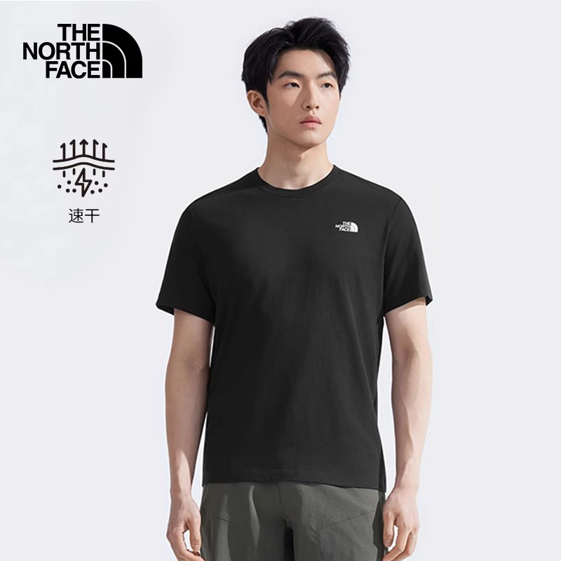 TheNorthFace北面短袖男25春夏新款户外吸湿速干运动轻柔T恤89QV