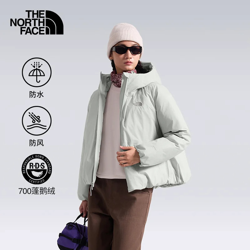 TheNorthFace北面防水羽绒服女26秋冬户外鹅绒保暖防风外套8PBW