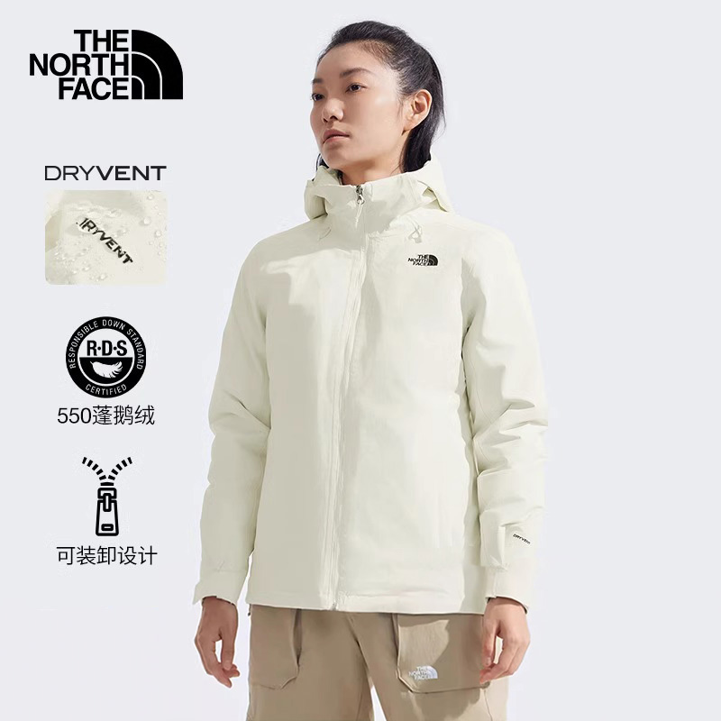 TheNorthFace北面女士羽绒三合一